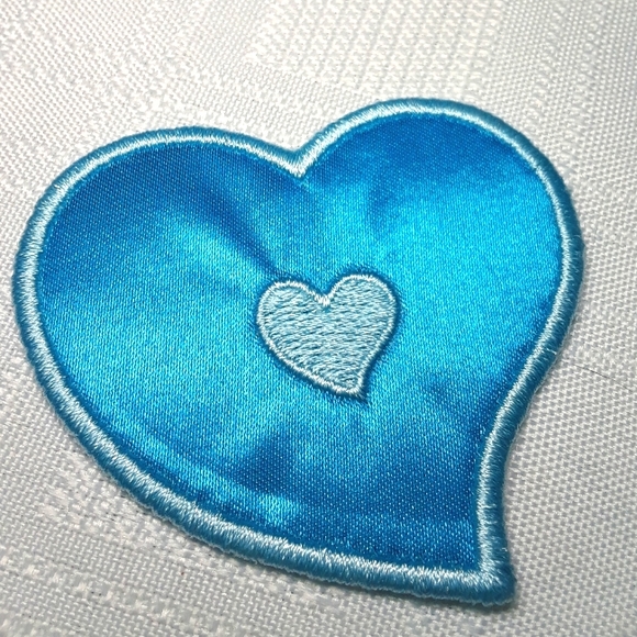 🌹Kelloggs Heart Sticker Sensory Patch Blue - Picture 2 of 4